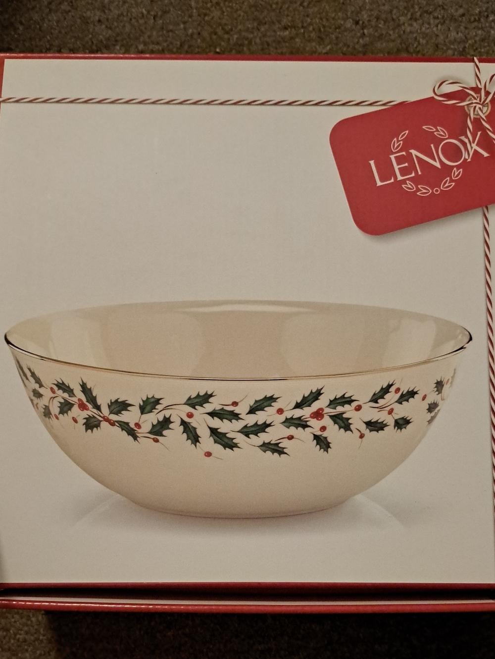 Lenox Holiday Large Bowl
